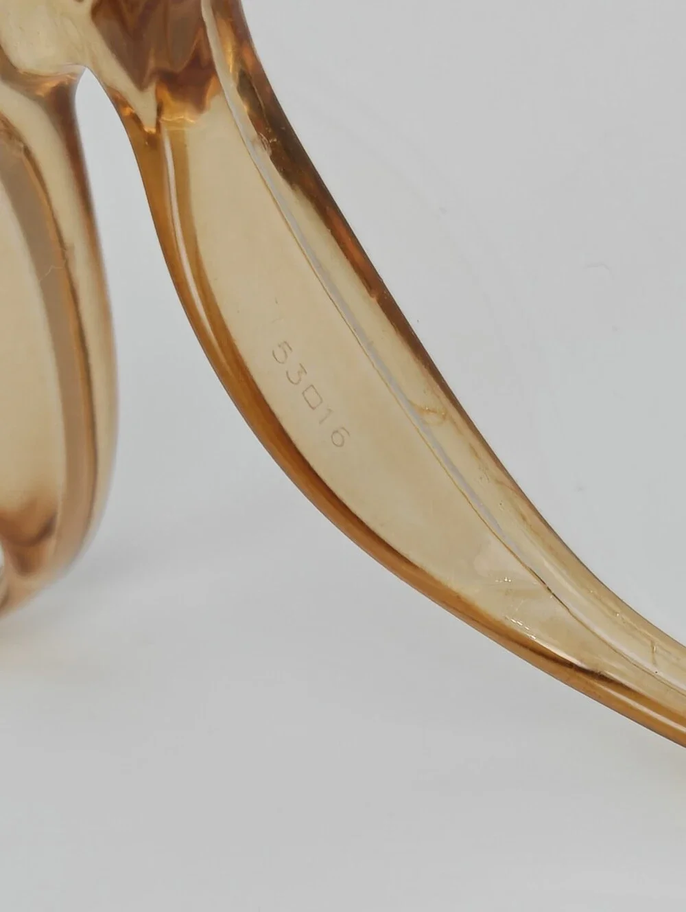 Caravaggio. Women's Light Brown Clear Frame Eyeglasses. Decor.